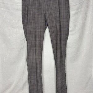 Tommy Hilfiger Gray Plaid Skinny Pants